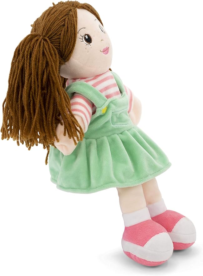 Playtime by Eimmie Hand Puppets for Kids (Allie) - 14" Soft Plush Toy for Boys & Girls, Pretend Play, Storytelling, Theater, Imaginative Fun, Educational Puppet for Toddlers & Children Ages 3+