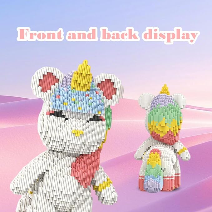 DAHONPA Animal Unicorn Micro Building Blocks Set (5100 Pieces) Gift for Adults and Kids