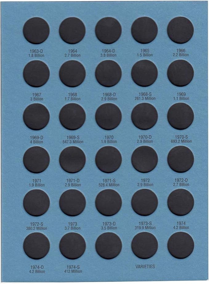 Whitman US Lincoln Cent Coin Folder Volume 2 1941 - 1974 #9030
