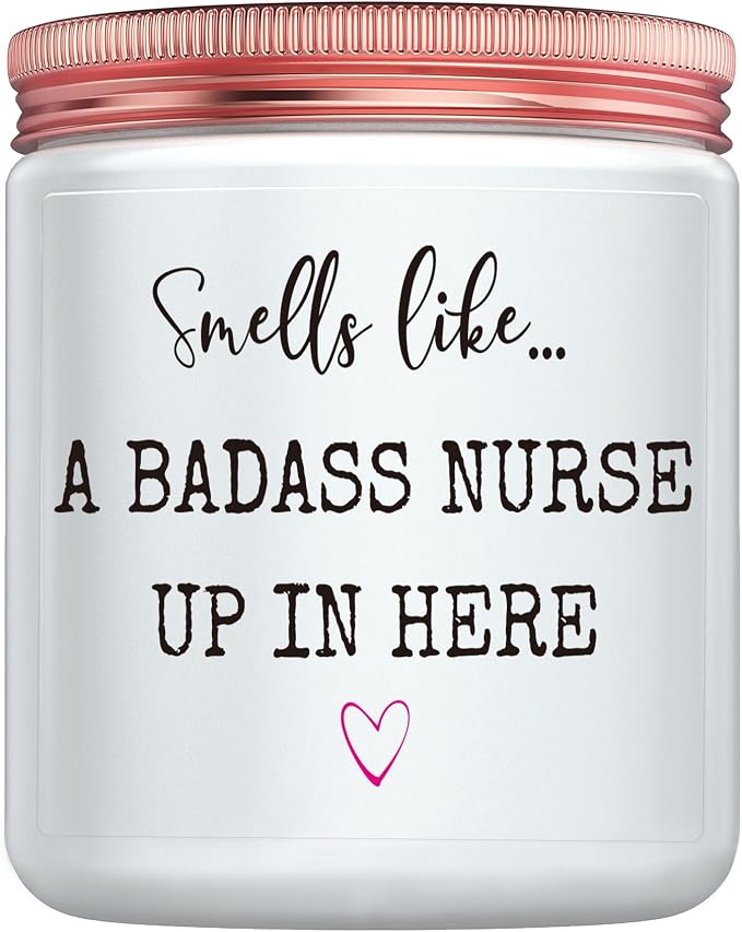 Funny Gifts for Nurse, Nurse Practitioner Gifts for Women, Nurse Week Birthday Christmas Graduation Candle Gift for New RN Nursing Student