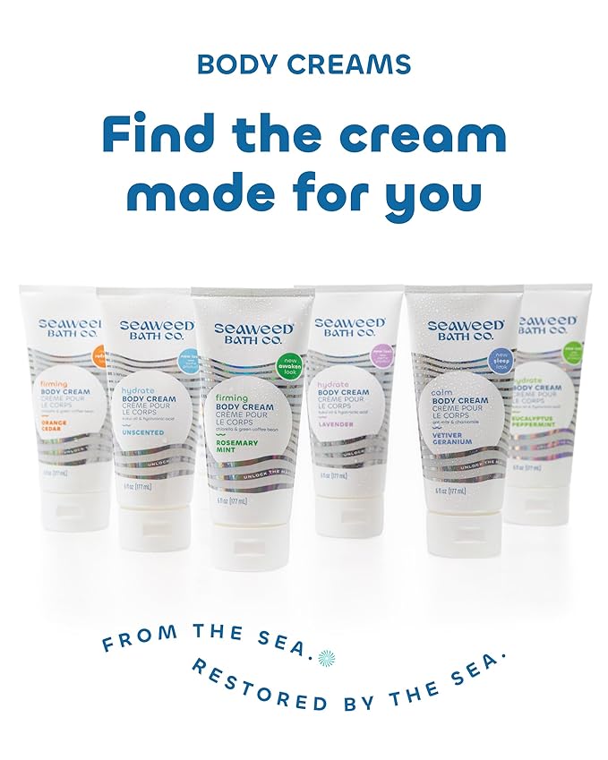 The Seaweed Bath Co. Body Cream, Eucalyptus & Peppermint
