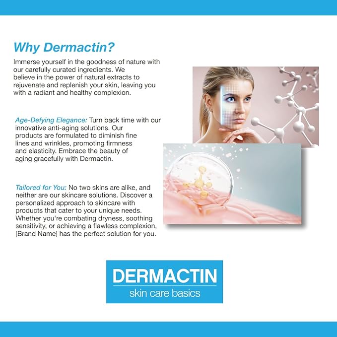 Dermactin Upper Eyelid Cream 1 oz. Firms & Tones Sagging & Drooping Skin On Upper Eye Lids, for Younger, More Vibrant & Alert Appearance, for Sensitive Skin In The Eyelids