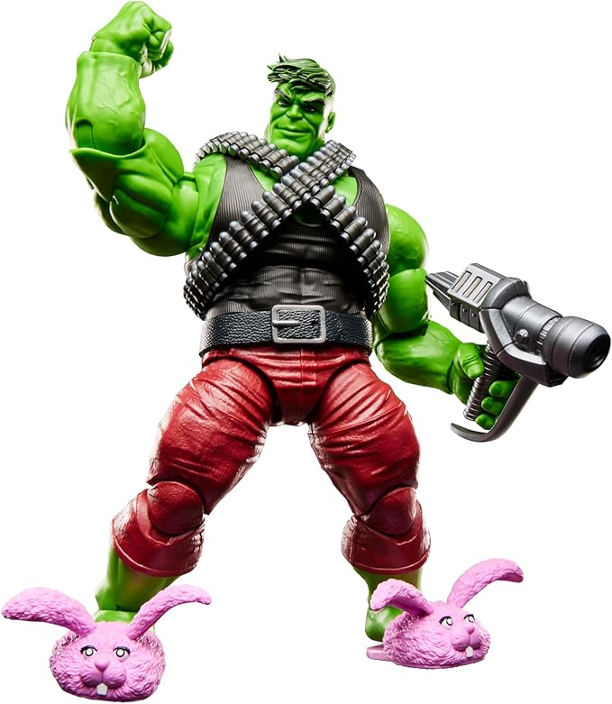 Marvel Legends Series Professor Hulk, Incredible Hulk Comics Collectible 6-Inch Scale Action Figure Set
