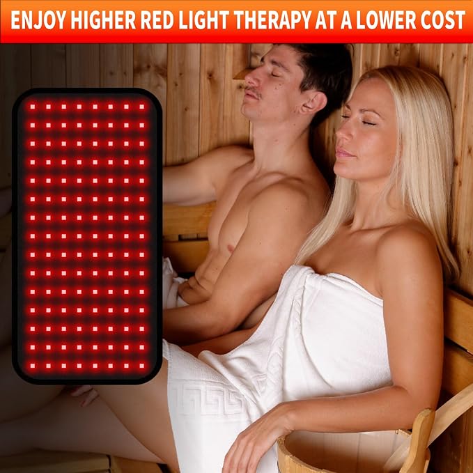 Portable Infrared Sauna for 1 Person, Red Light Therapy Full Size Home Sauna Box with Premium Dry Heating, Remote Temperature Control, Heated Foot Pad & Reinforced Folding Chair