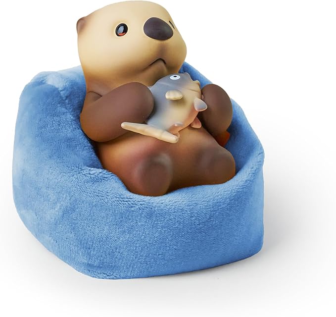 Party Animals Win Series Figures - OTTA Action Figure with Detachable Sofa - 3.35in PVC Collectible Figure for Display, Otter Figure Gift Ideas for The Holiday, 1PC