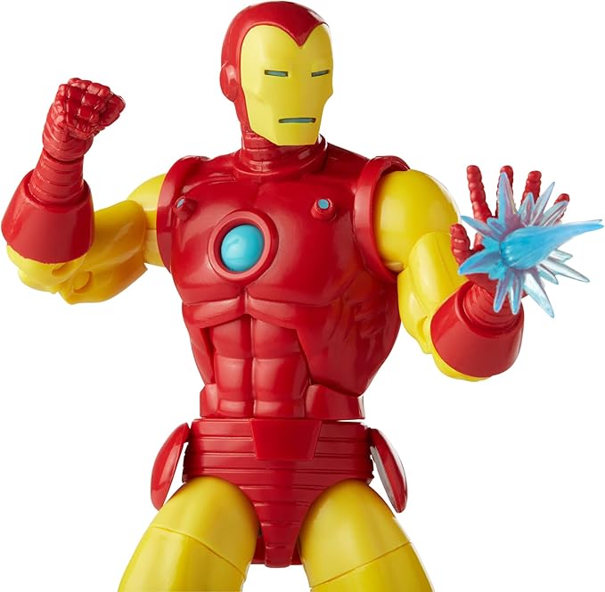 Hasbro Marvel Legends Series 6-inch Collectible Tony Stark (A.I.) Action Figure Toy for Age 4 and Up