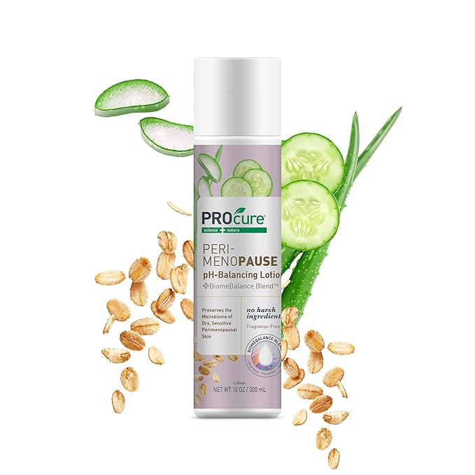 PROcure pH-Balancing Perimenopause Body Lotion – Hyaluronic Acid, Ceramides & Niacinamide for Hormonal Skin Dryness, Sensitivity & Comfort