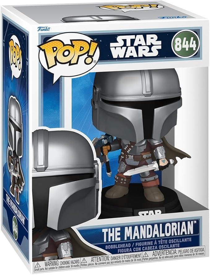 Funko Pop! Star Wars: Mandalorian & Grogu - The Mandalorian - Collectable Vinyl Figure - Gift Idea - Official Merchandise - Toys for Kids & Adults - Star Wars Fans - Figure for Collectors and Display