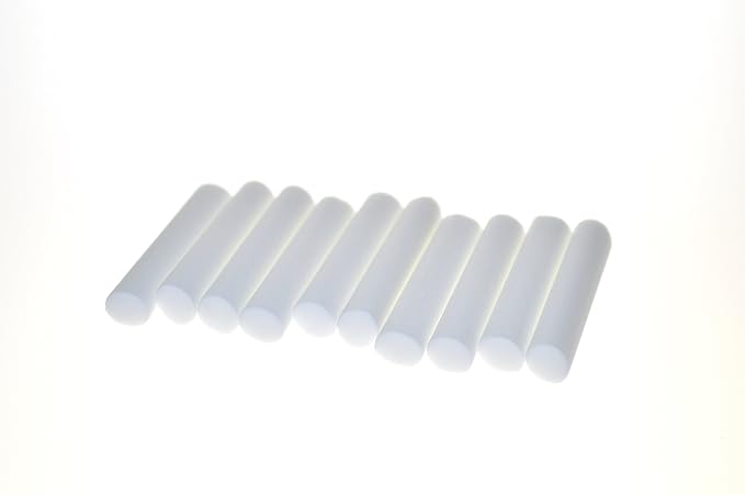 Wild Essentials 12 Pack Fiber Wick Essential Oil Inhaler Refills, 4 cm (1 5/8 inch) Blank Nasal Sticks for On The Go Aromatherapy Compact, Portable, Highly Absorbent, Degradation Resistant