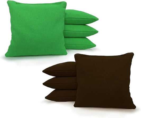 Tailgating Pros Regulation Cornhole Bags - Set of 8 - Corn Filled & Handmade 25+ Color Options