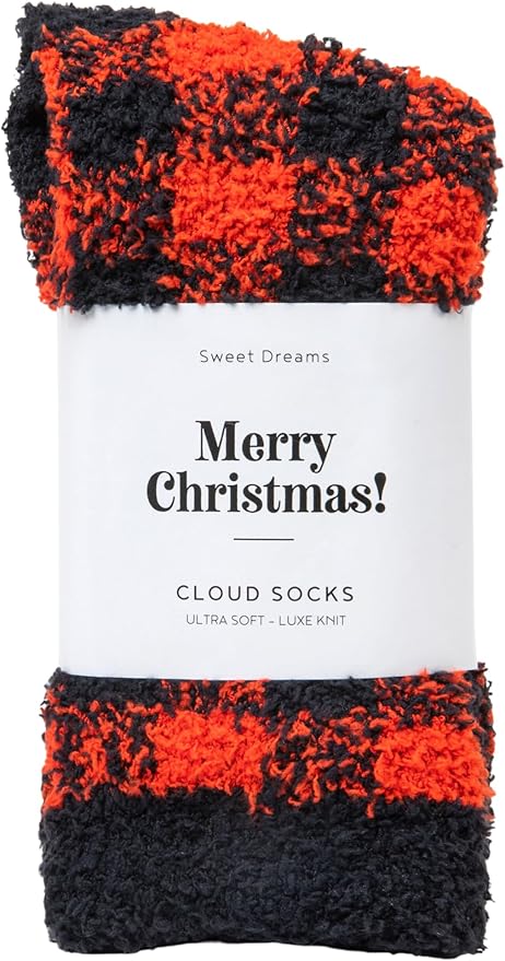 Unboxme Gifts Warm & Cozy Ultra-Luxe Cloud Sock for Women & Men - Super Soft Luxurious Fabric Sleep Socks