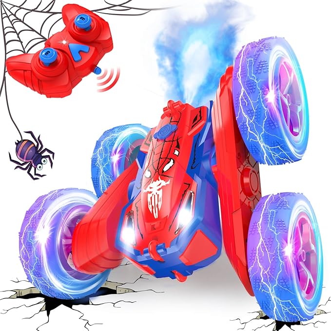 Dolanus Remote Control Car - RC Cars for 3 4 5 6 7 8 10 12 Year Old Boys, Toys for Ages 8-13 3-5 Boys, Gifts for Boy Kids Toddlers Birthday