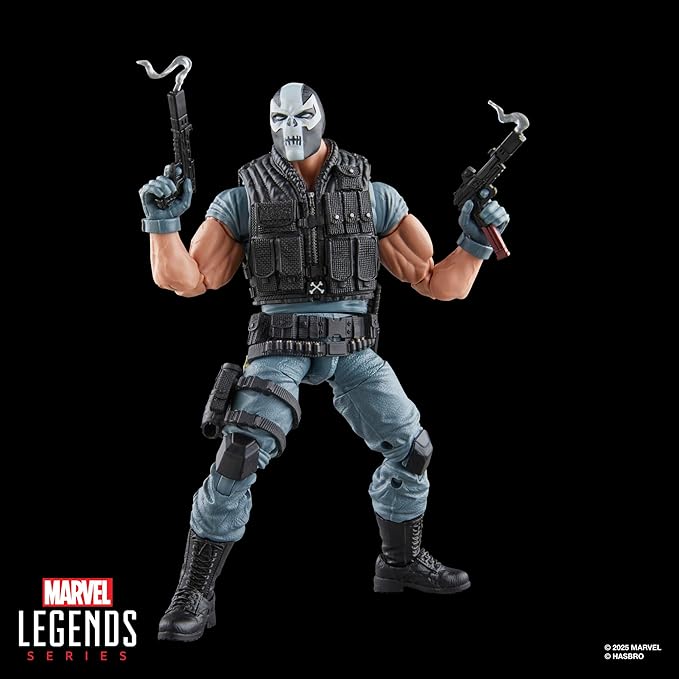 Marvel Legends Series Madame Masque & Crossbones, Marvel Super-Villains Comics Collectible 2-Pack, 6-Inch Action Figures (Amazon Exclusive)