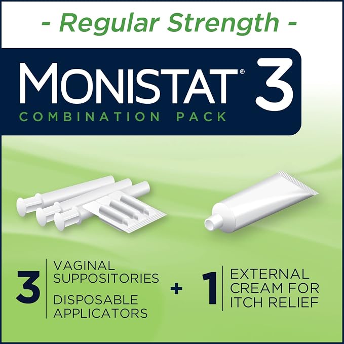 Monistat 2 Pack (3-Day Suppository and 1 Day Ovule Combination Pack)
