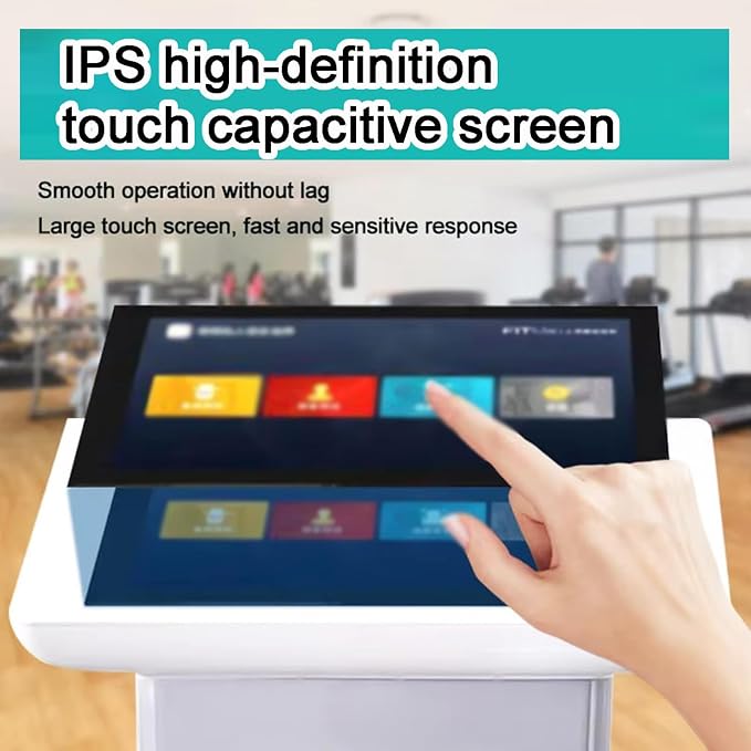 Body Composition Analyzer with Printer 10.1 Inch Display, Multi-Frequency Bia Technology, Segmented Body Fat and Muscle Analysis, Cloud Data Sync for Home and Commercial Use