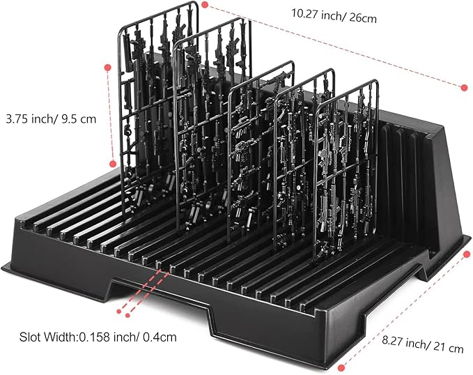 Model Pieces Shelves,Holder Stand Organizer Rack for Gundam Model Action Figures,Storage for Gundam Hobby Model Making Parts