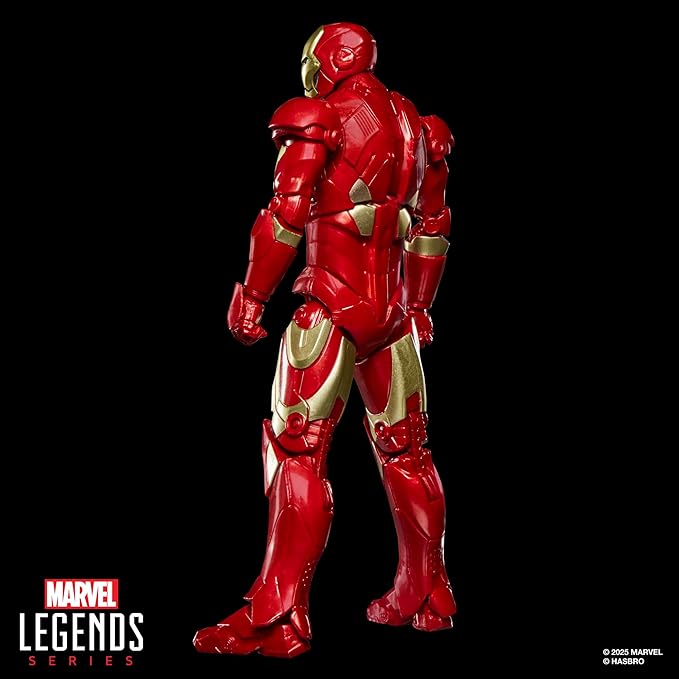 Marvel Legends Series Iron Man Mark III, Iron Man Movie Collectible 6-Inch Scale Action Figure Toy