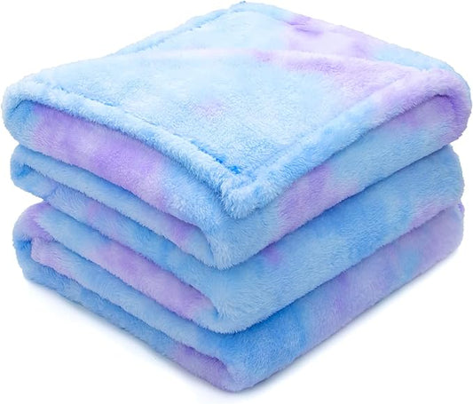 MUGD Soft Blankets Fleece Soft Fuzzy Throw Blanket Kids Warm Throw Blanket for Bed