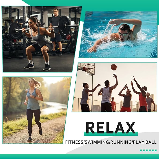 6 Pcs Massage Roller Ball Bulk Handheld Manual Roller Massager Drawstring Cotton Bag Handheld Relax Tool Sore Muscles Joint Pain Relief Relaxing Full Body