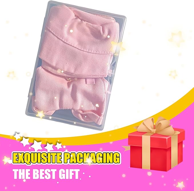 Fits 5.9-6.7 in for Clothes Doll Accessories Suit (NO Doll) Stylish Cute Clothes for Dress up Unique Style Universal Trendy Toy (B02)
