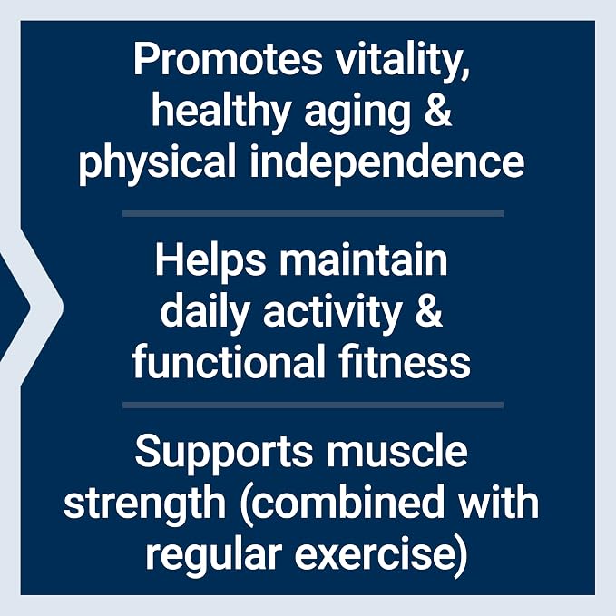Life Extension Active Vitality & Strength, Functional Fitness, Muscle Health, Physical Independence, 1-Daily, Non-GMO, Gluten-Free, 30 Capsules