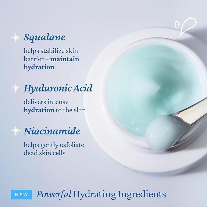 belif Aqua Bomb – Daily Niacinamide Hydrating Moisturizer, Lightweight Plumping Facial Cream with Hyaluronic Acid & Squalane, Cooling Effect, Anti-Aging, Korean Skincare, 1.68 fl oz (50ml)