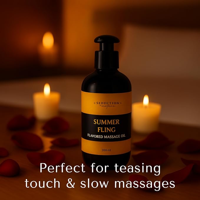 Vegan Massage Oil for Body – Plant-Based Body Oil for Moisturizing, Relaxation, Deep Tissue and Aromatherapy Massage