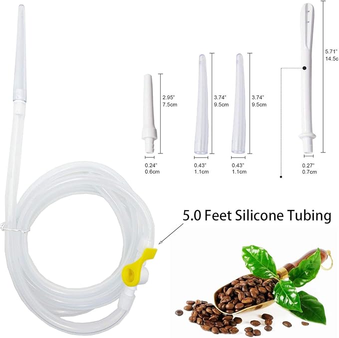Coffee Enema Bag Kit 2L Capacity for Colon Detox Cleanse Enemas