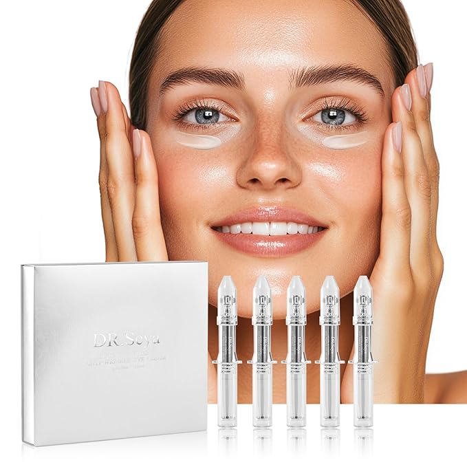 Instant Face & Eye Lift Cream, 60s Firm Face & Eye Cream - 4-in-1 Eye Lift Cream - Firm & Reduces Under Eyes Bags - Anti Aging Fine Lines