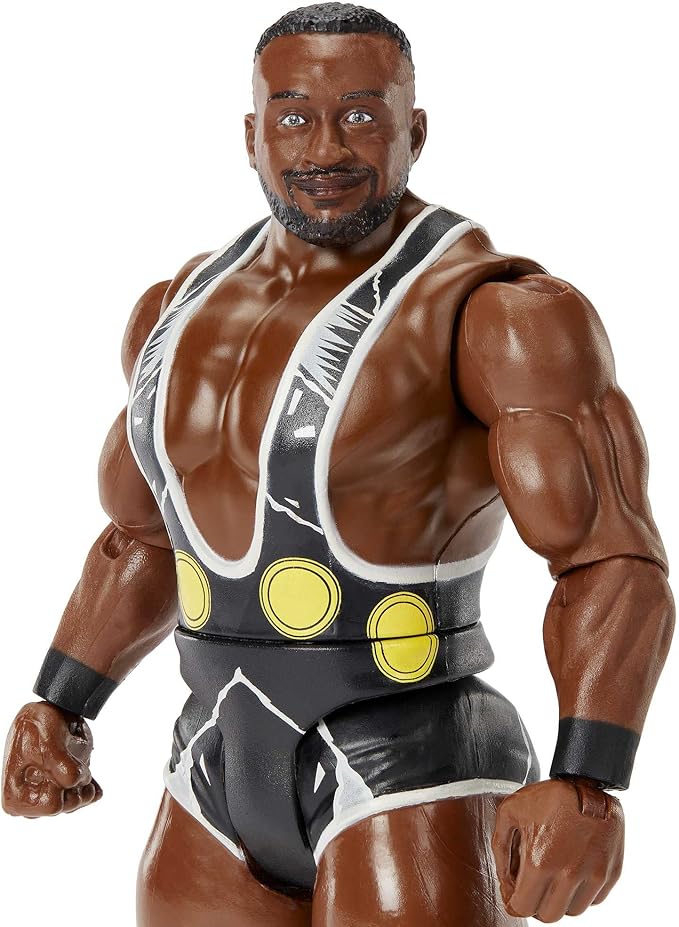 Mattel WWE Basic Action Figure, Big E, Posable 6-inch Collectible for Ages 6 Years Old & Up