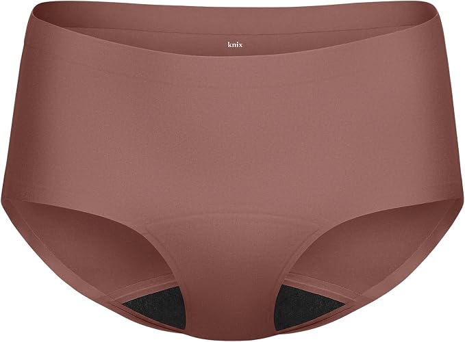 KNIX Women Leakproof Period Underwear Boyshort – Heavy Flow Protection, Absorbs 4–7 Super Tampons