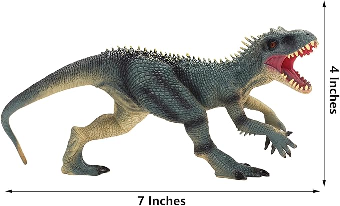 Gemini&Genius Tyrannosaurus Rex Dinosaur Action Figure Toy for Kids Early Science Education and Collection Dino Toy, Birthday Cake Topper, Role Playing, Collection Dino Figure for Kids