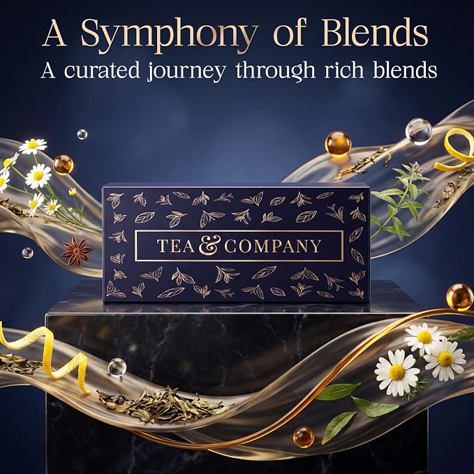 Mighty Leaf Tea and Company Organic Tea Sampler – 30 Count Silken Tea Bags – 6 Assorted Flavors: Earl Grey, Rooibos, Emperor Breakfast, Meridian Chai, Verbena Mint, Chamomile Yuzu