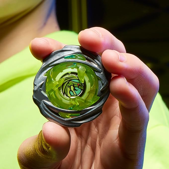 Beyblade X Drop Attack Battle Set with Beystadium Arena, 2 Takara Tomy Tops & Launchers, Impact Drake 9-60LR & Hover Wyvern 3-85N, Battling Game Toys, Ages 8+
