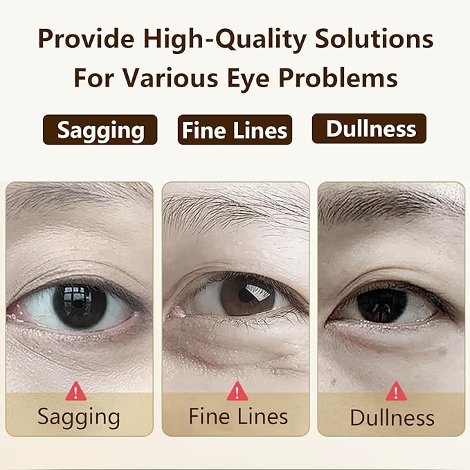 Eye Repair Stick for Men | 2PCS Caffeine Under Eye Roller for Eyebags and Dark Circles - Cooling Stick Hydrates and Depuffing, 0.34 Fl Oz (2 PCS, 0.34 Fl Oz/PC)