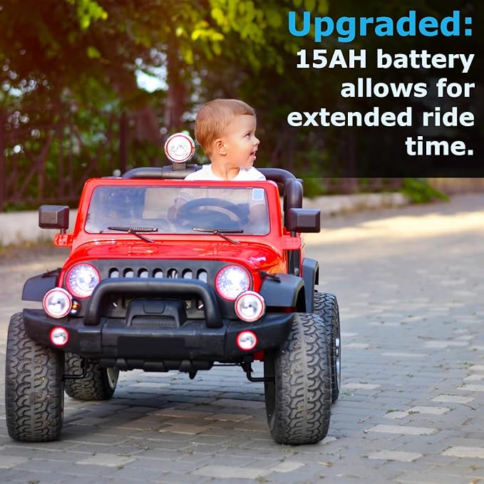Mighty Max Battery 12V 15AH Replacement Battery Compatible with Little Tikes H2 Toy Car