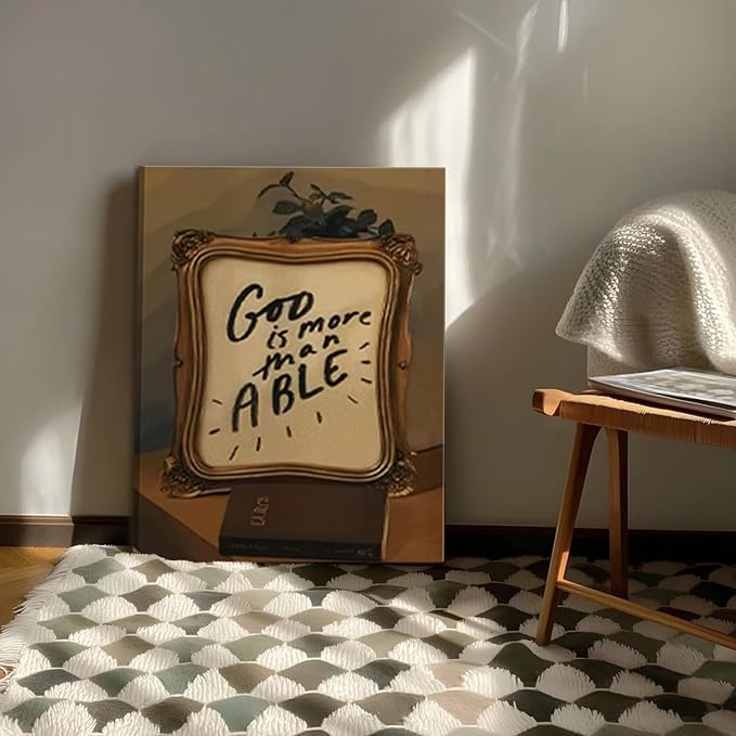 Framed Black Girl Wall Art Set of 3, Fashion Inspirational Black Woman Wall Decor Paintings, African American Positive Affirmations Pictures Canvas Prints for Living Room Bedroom Office 12x16 inch
