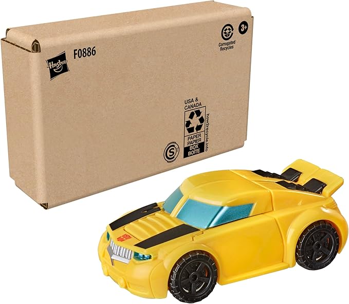 Transformers Playskool Heroes Rescue Bots Academy Classic Team Bumblebee, Converting Toy Robot Action Figure, Ages 3+ (Amazon Exclusive)