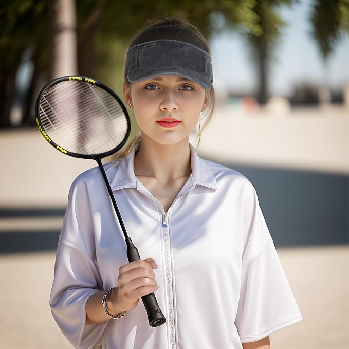 Marrywindix 1 Piece of Sport Wear Athletic Visor Sun Sports Visor Hat Visor Adjustable Cap for Women and Men