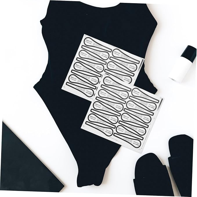 100pcs Swimwear Underpant Liner Panty Liner Protective Sticker Colorful Adhesive Decals for Lingerie