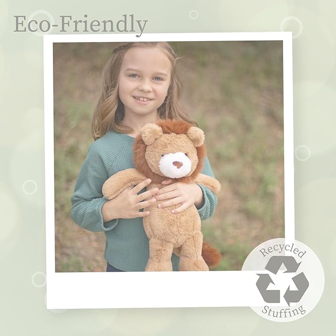 World's Softest Plush Lion, Lushee, Large, 16" Stuffed Animal for Baby, Toddler, Kids, Adults - Lion Plush Toy-Adorable Toy Made from Kid-Friendly, Quality Materials