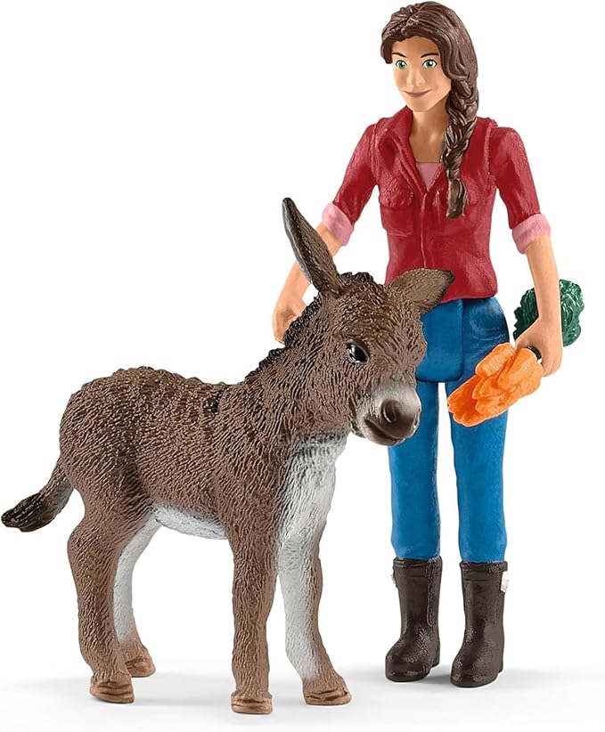 Schleich Farm World - 97 PC Toy Farm House Playset for Kids - Includes Farmhouse, 2 Farmer Figurines, Pets and Barnyard Animal Figures - Fun, Educational Toys for Boys and Girls Ages 3+ | 42407