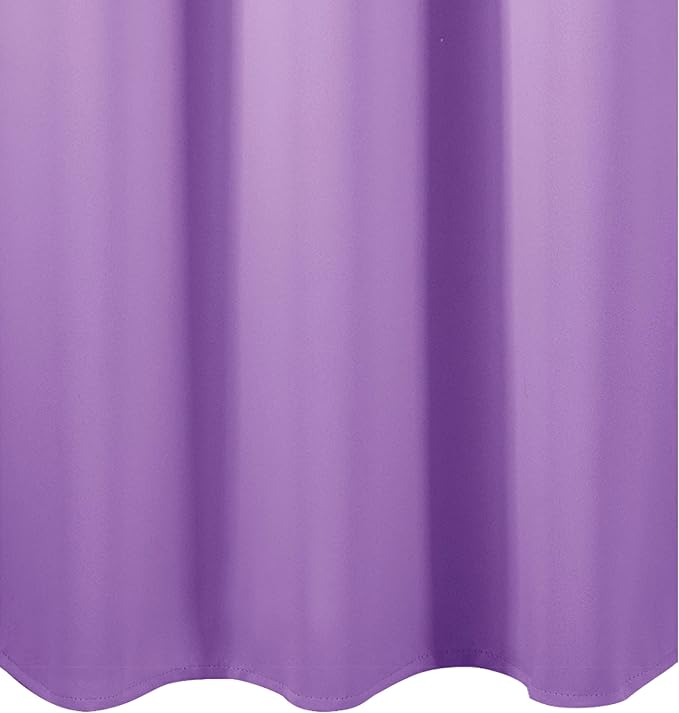 LEMOMO Blackout Curtains 38 x 54 inch/Lavender Curtains Set of 2 Panels/Thermal Insulated Room Darkening Bedroom Curtains