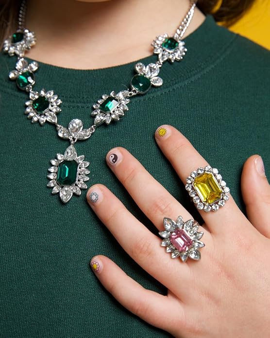 Super Smalls Mega Jewelry Set | Supersized Gemstones and Cheerful Colors | Ages 3+