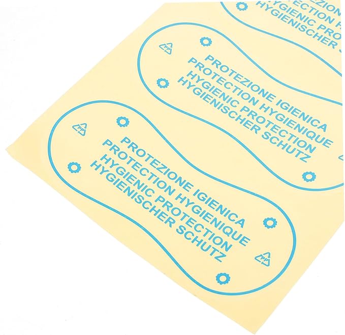 Healeved 100pcs Panty Liner Stickers for Women Adhesive Protective Labels for Swimsuits Underwear Leakproof Barrier Stickers Comfortable Body Types