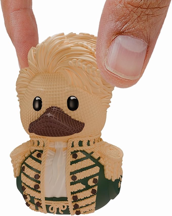 TUBBZ Mini: Wicked for Good - Scarecrow Cosplaying Rubber Duck Vinyl Figure – Official Collectible for Fans of Wicked