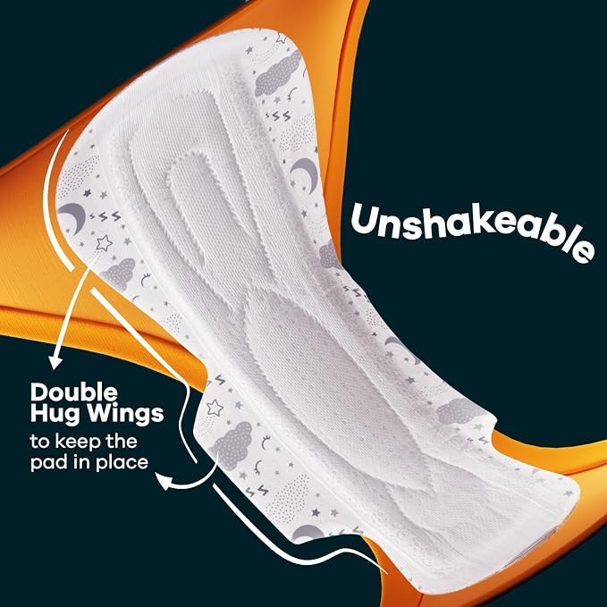 Whisper Ultra Nights Sanitary Pads XXXL Wings 10 Pieces Pack