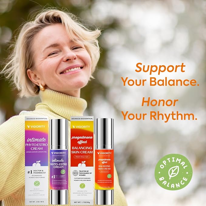 Vigority Intimate Phyto-Estro and Balancing Cream Kit for Women for Mature Skin