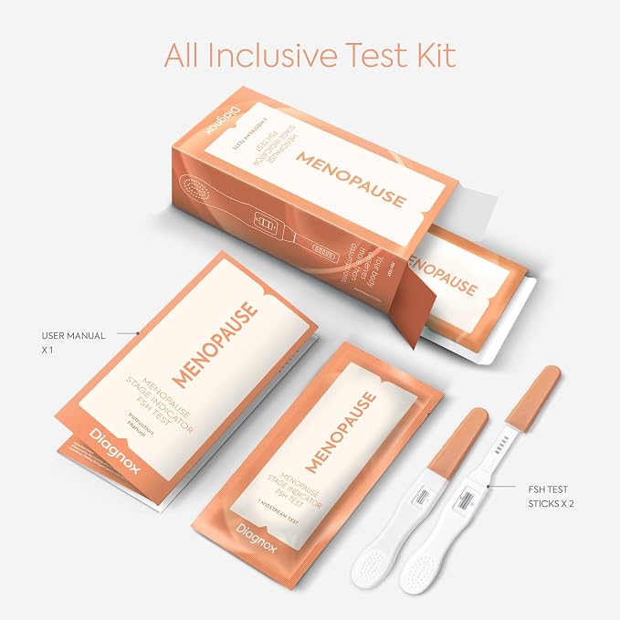 UTI Test Strips [3 Tests] and FSH Menopause Test [2 Tests] - Clinical Grade, Fast and Accurate