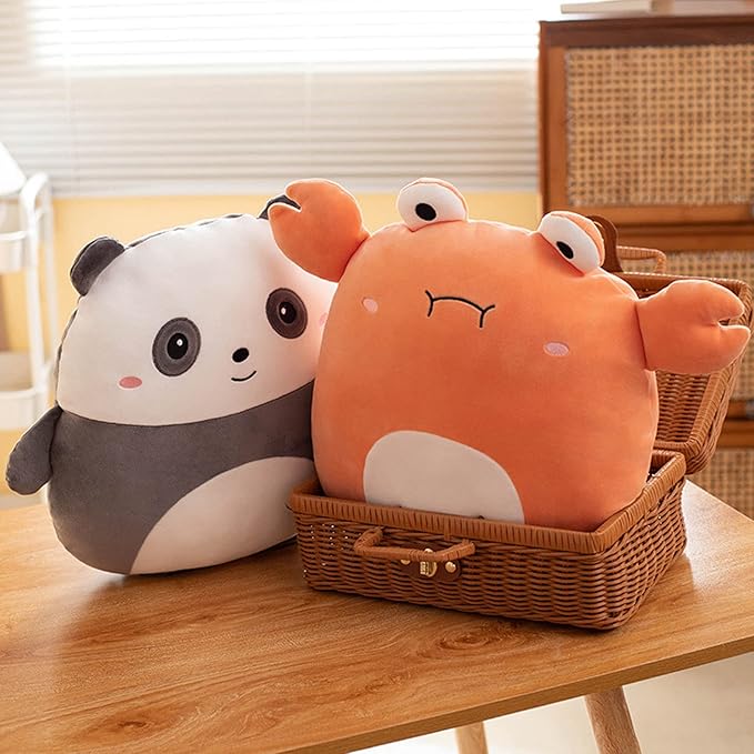 Bunny Plush Pillow, 16 inch Bunny Stuffed Animal Toy Rabbit Bunny Plushies Throw Pillow Toys Gifts for Room Decor Kids Birthday Valentine